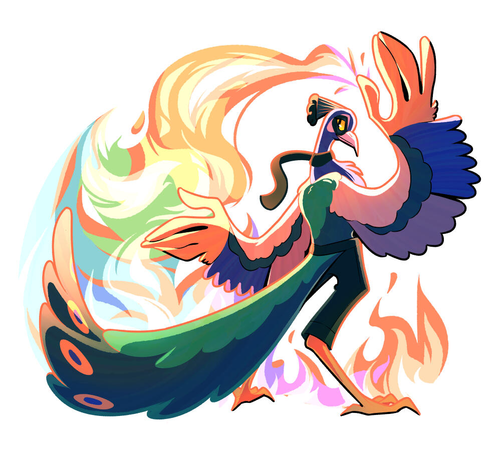 Pyromancer Peacock